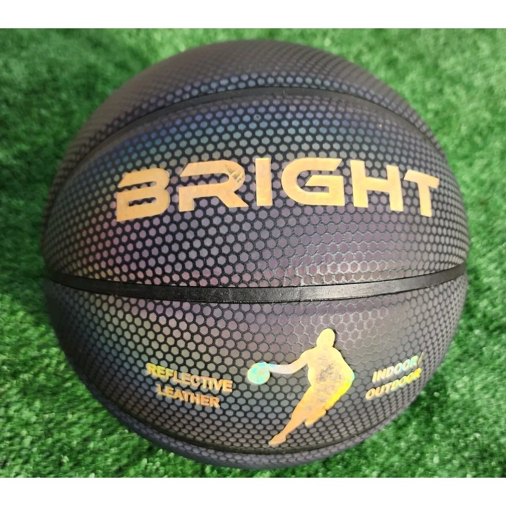 Bright Brand Holographic Reflective Basketball Indoor/ Outdoor